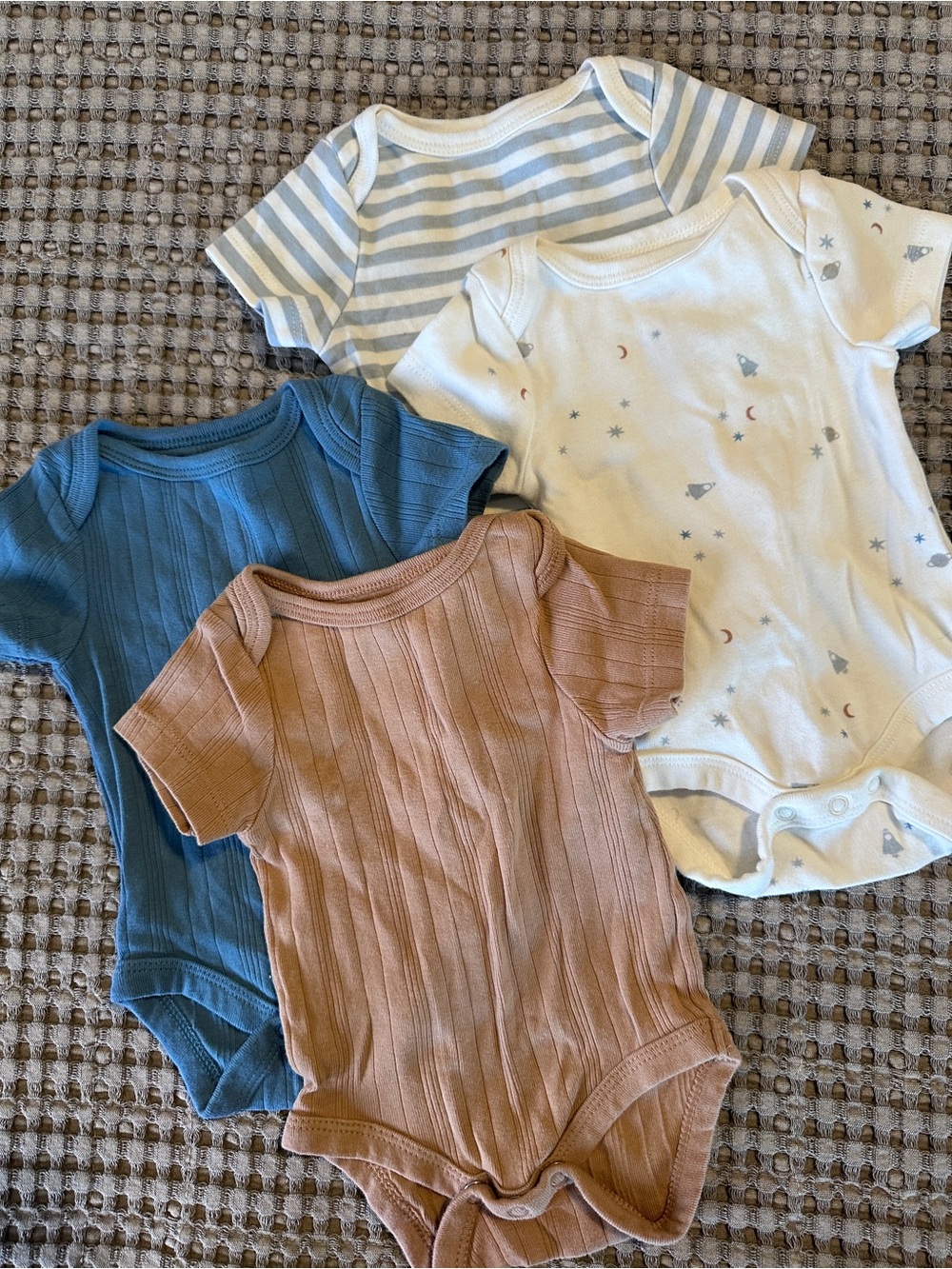 Cloud Island Boys Onesie Bundle Newborn